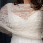 châle mariage tricoté par le lyon qui tricote à lyon